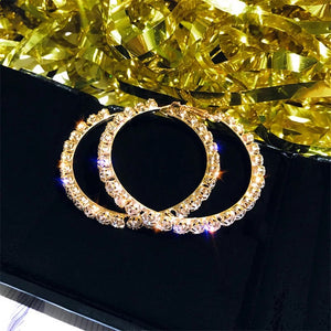 Small Bling Hoops