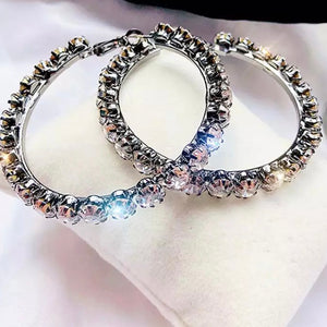 Small Bling Hoops